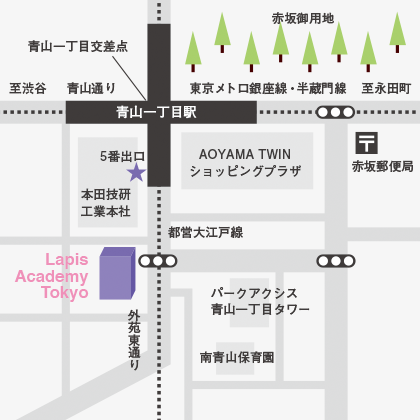 東京校マップ